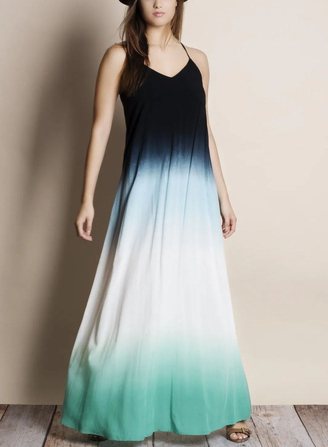 2024 HOT SALE-Ombre and Out Maxi Dress
