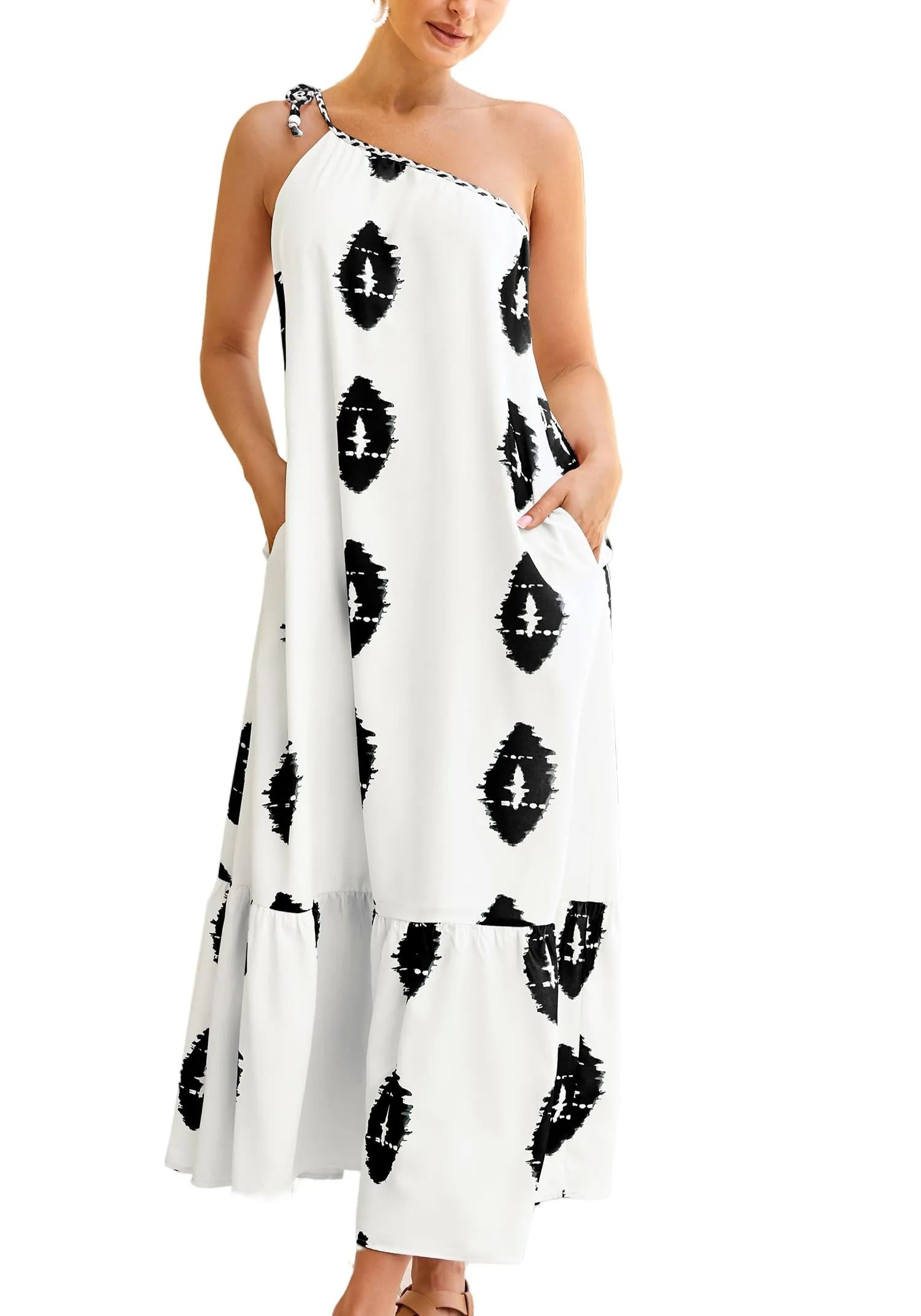 2024 Women's Floral Print Maxi Dress