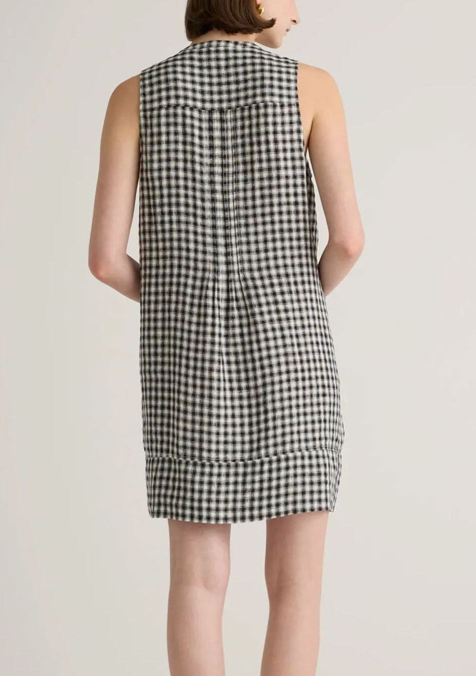 Women's Pintuck Mini Shift Dress