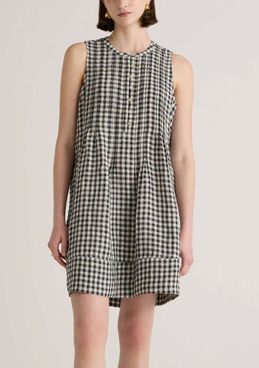 Women's Pintuck Mini Shift Dress