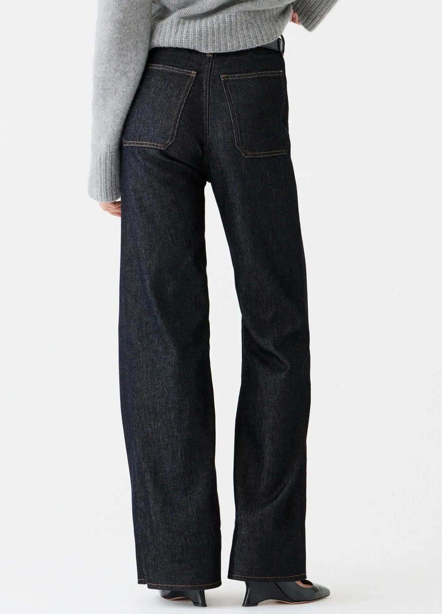 Women's Tummy Control Sailor Wide Leg Trouser