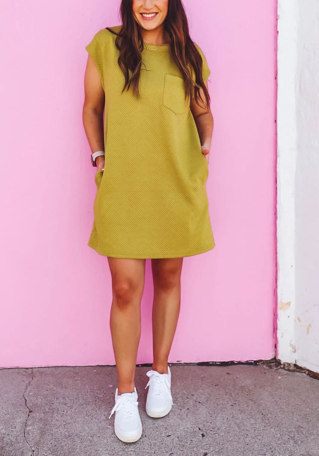 Women's Classic Perfect Textured Mini Dress (Buy 2 Free Shipping)