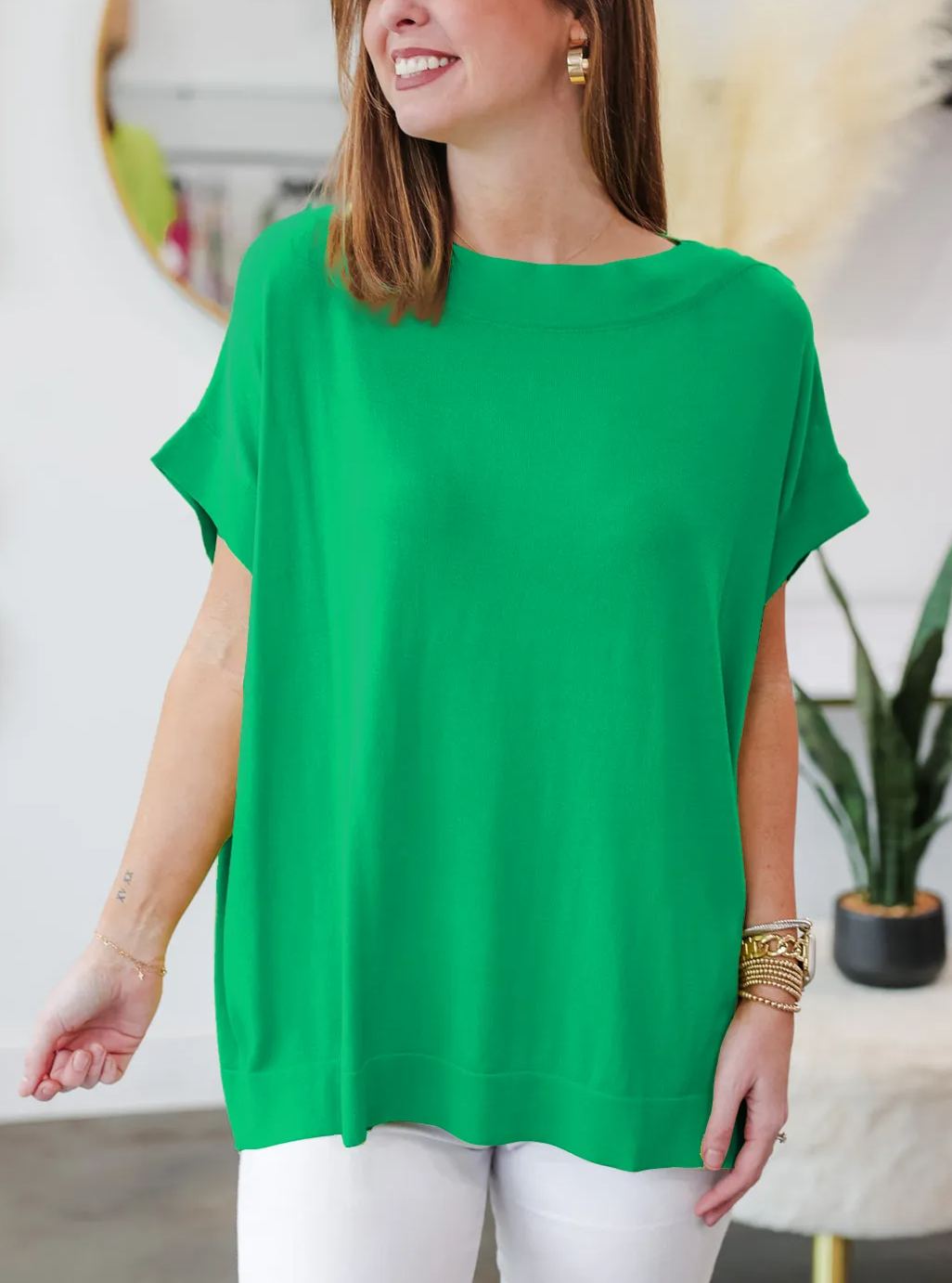 HOT SALE - 🌈OVERSIZED BOAT NECK TOP (37% OFF TODAY!)