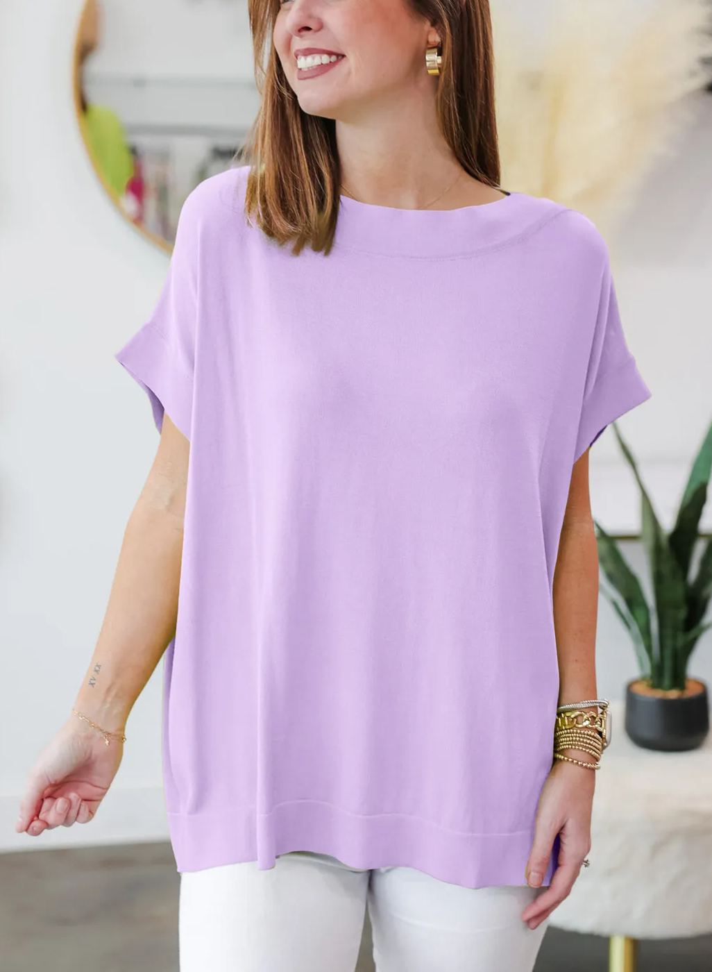 HOT SALE - 🌈OVERSIZED BOAT NECK TOP (37% OFF TODAY!)