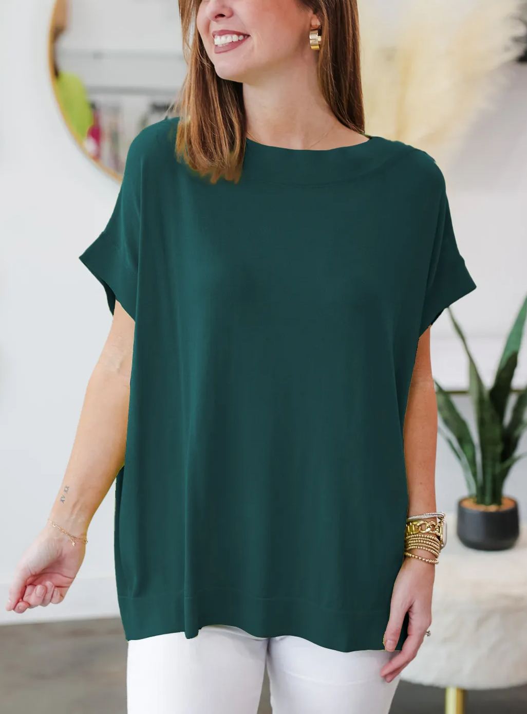 HOT SALE - 🌈OVERSIZED BOAT NECK TOP (37% OFF TODAY!)