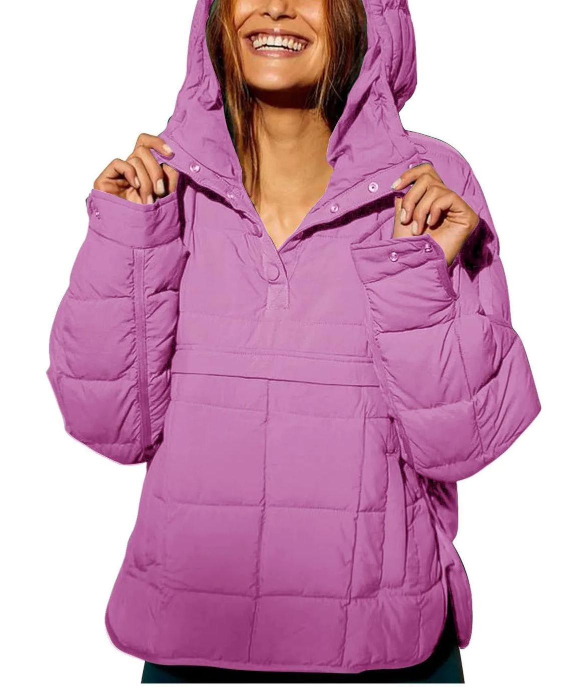Women's Packable Pullover Puffer Jacket (BUY 2 10% OFF!!!)