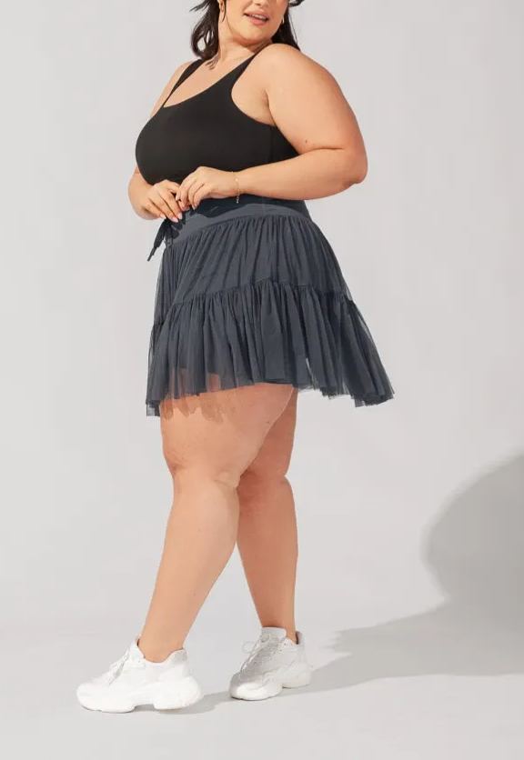 Tiered Skort With Pockets (BUY 2 FREE SHIPPING)