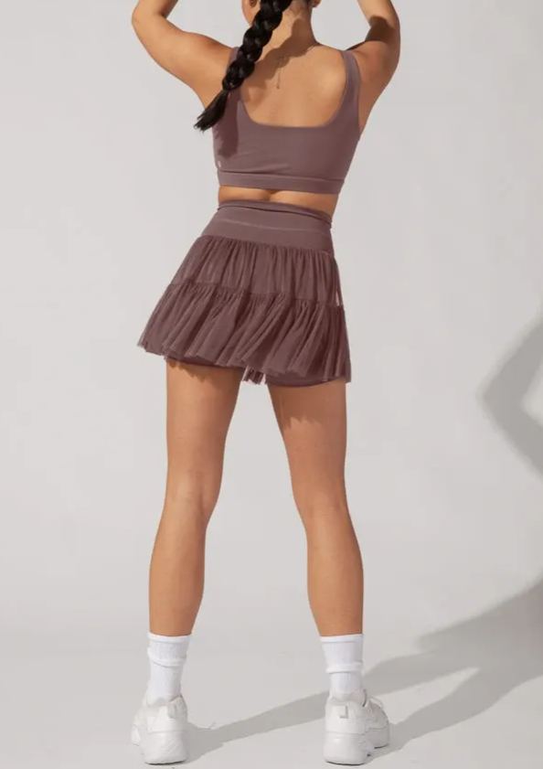 Tiered Skort With Pockets (BUY 2 FREE SHIPPING)