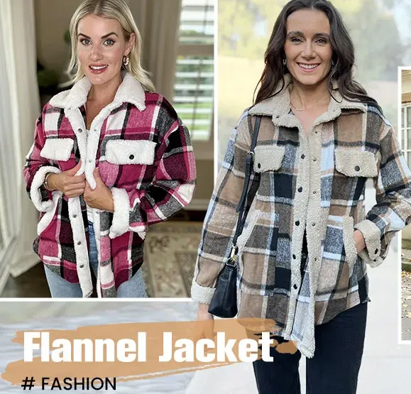 flannel shacket women