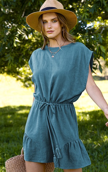 linen romper