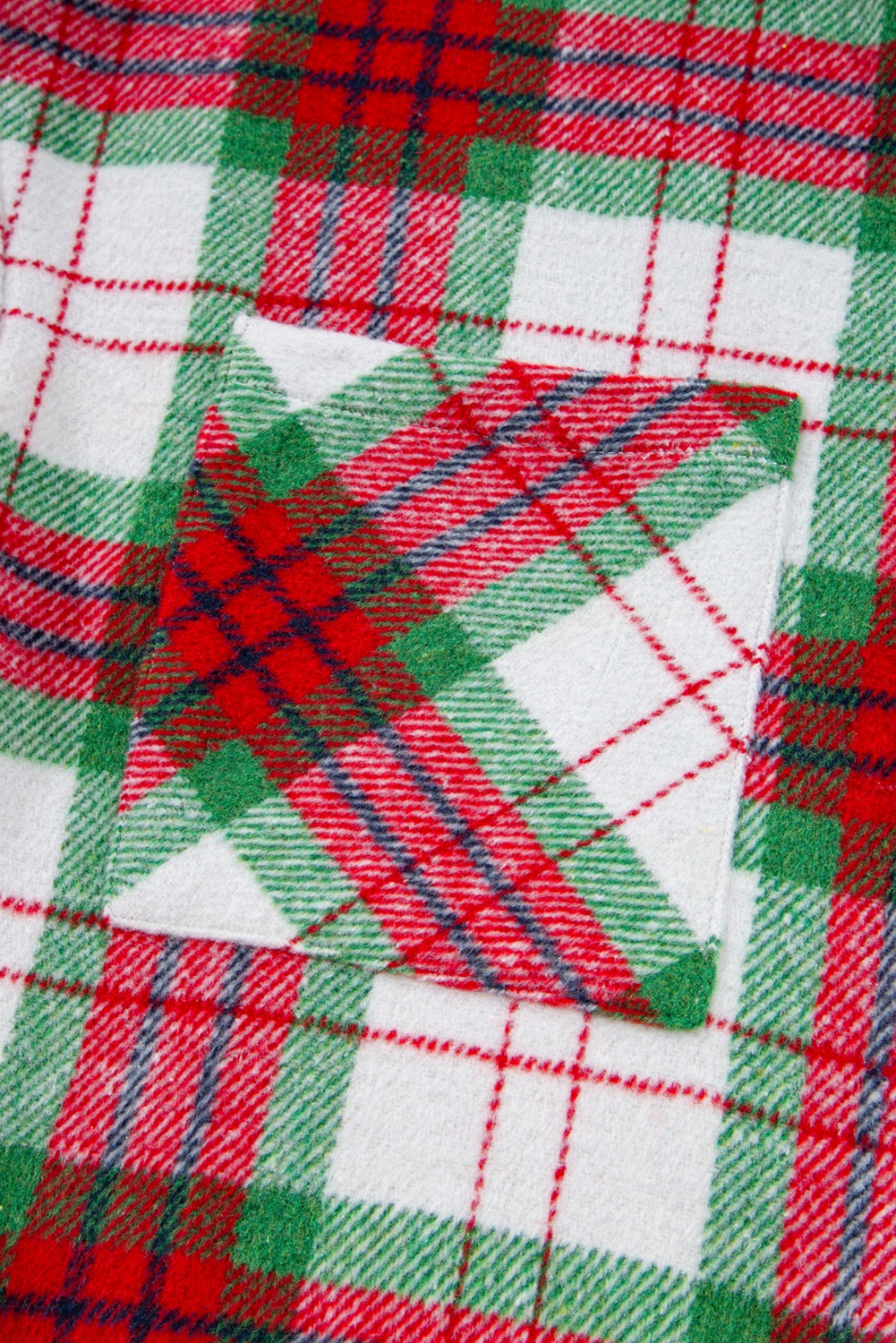 Women's Christmas Plaid Buttoned Casual Flannel Shacket