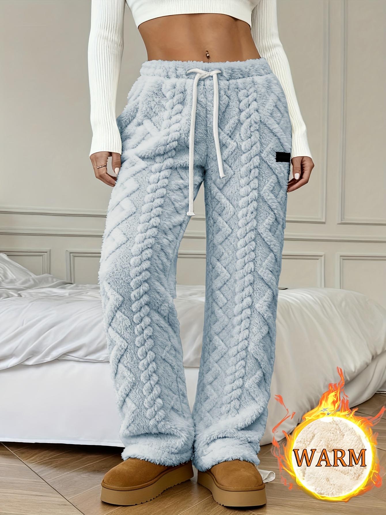 Women's Winter Lined Casual Pants