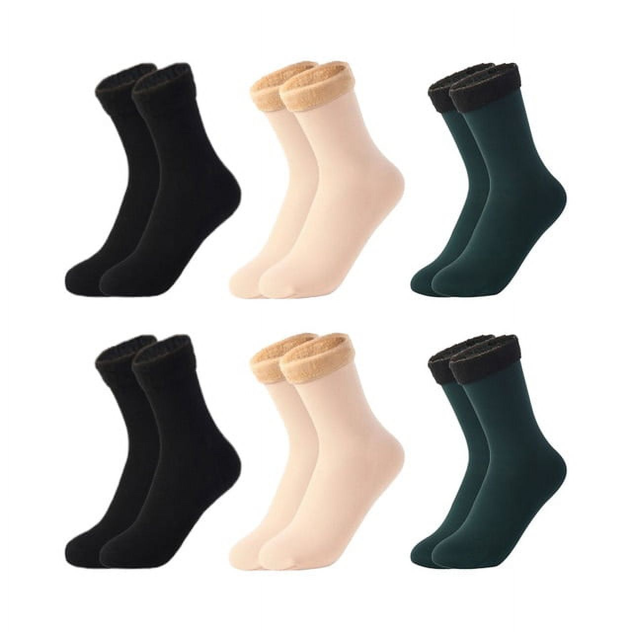 Thick Socks for Women:  Winter Warm Thermal Socks with Cashmere Feel