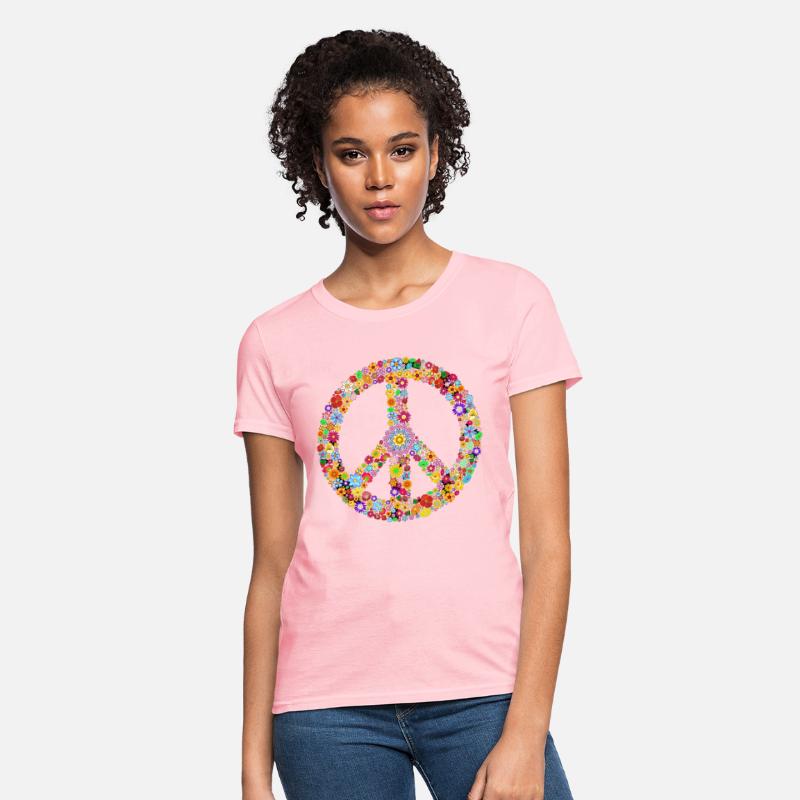 Peace sign peace on Women's T-Shirt