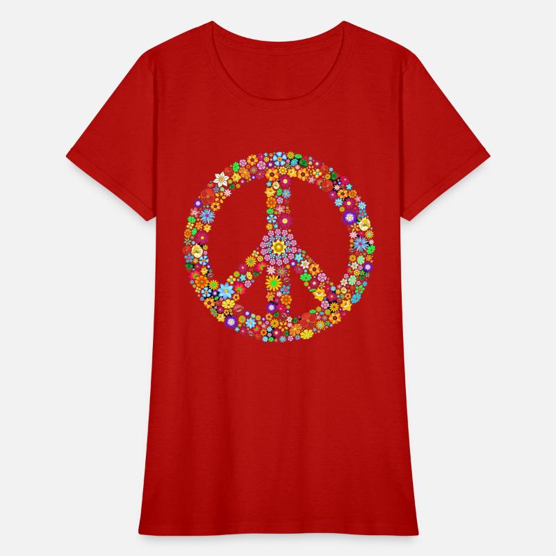 Peace sign peace on Women's T-Shirt