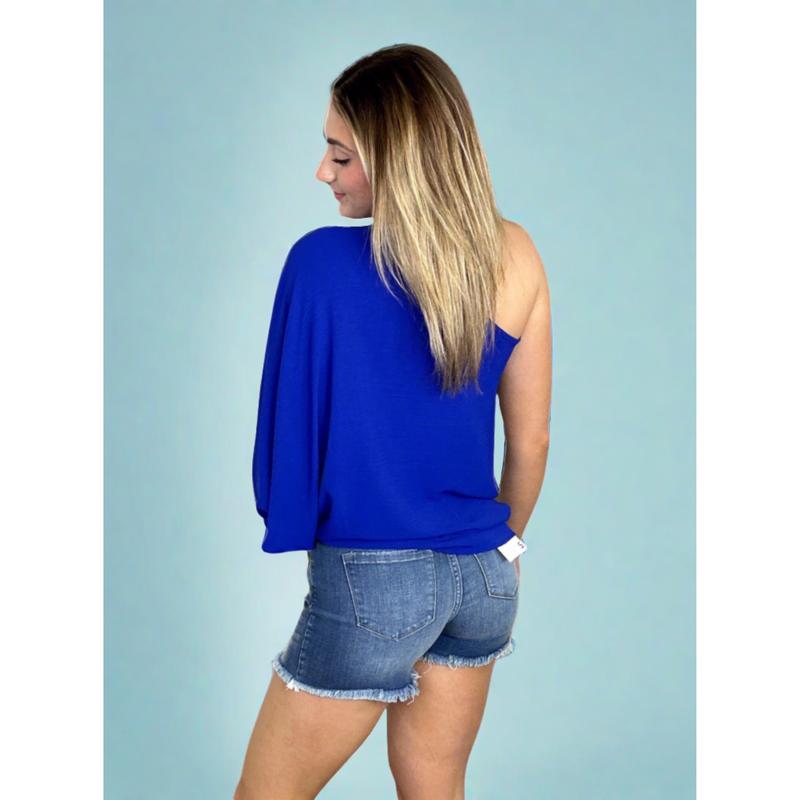 FASHION ONE SHOULDER TOP