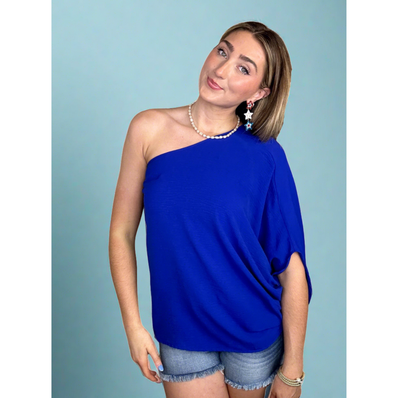 FASHION ONE SHOULDER TOP