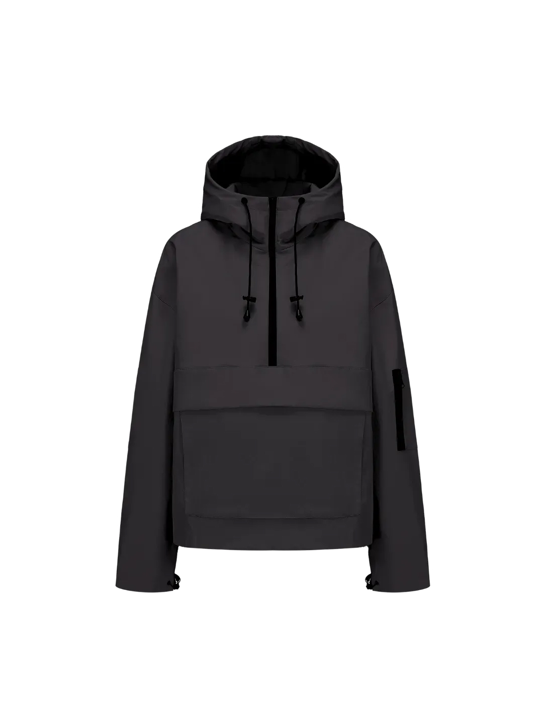 Limited time sale🔥Fleece-lined Waterproof Raincoat Hoodie With Kangaroo Pocket