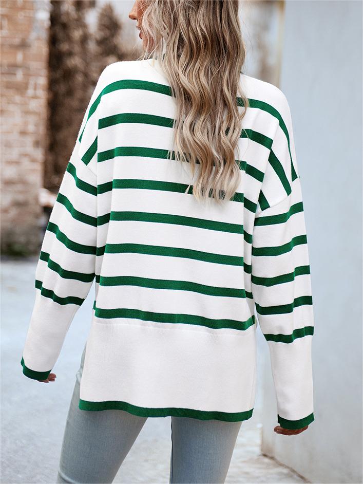 Split-Hem Turtleneck Sweater (Buy 2 Free Shipping)