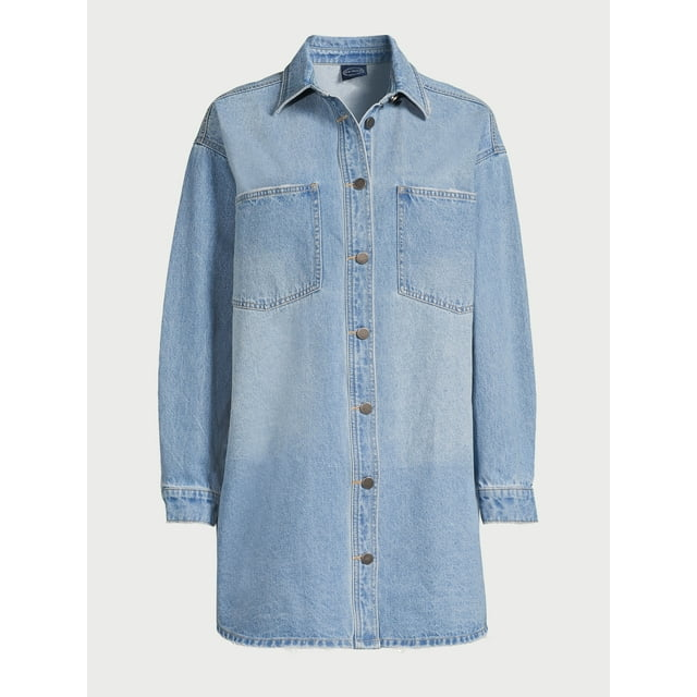 2024 Women's Denim Shirt Dress (BUY 2 FREE SHIPPING)