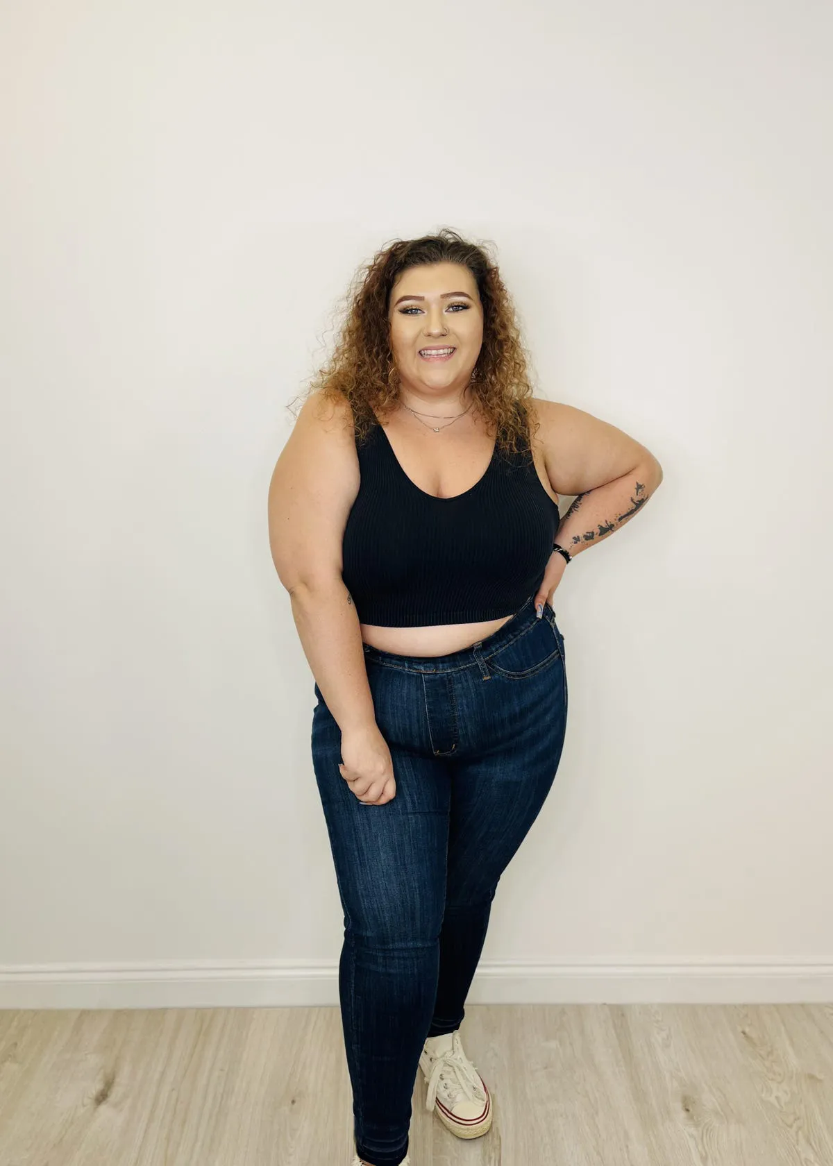 Hot Sale🔥🔥Tummy Control Pull On Skinny Jeans(Buy 2 Free Shipping)