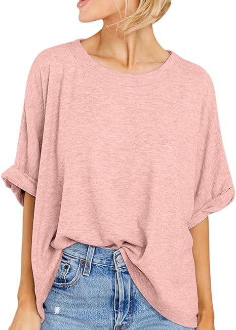 ⏰HOT SALE-Women Summer Casual Oversized T-Shirt (BUY 2 FREE SHIPPING)