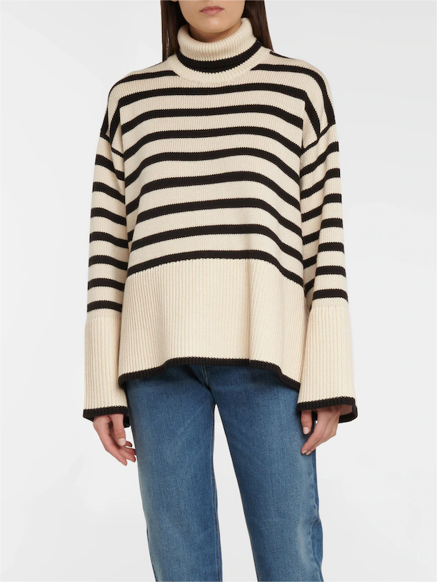 Split-Hem Turtleneck Sweater (Buy 2 Free Shipping)