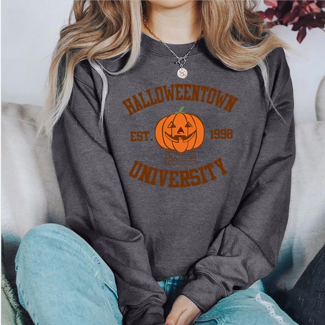 Women's Ghostly Fall Retro Halloween University Sweatshirt(BUY 2 FREE SHIPPING)