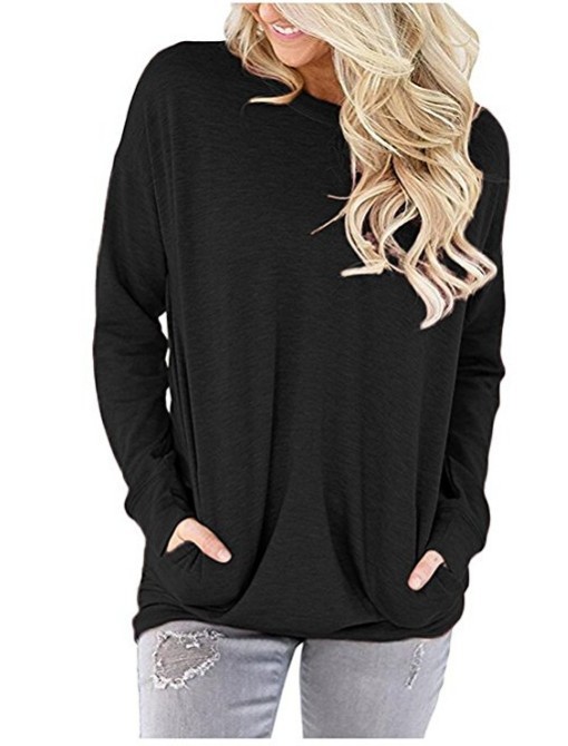 Solid Color Bat Long Sleeve T-Shirt(Buy 2 Free Shipping)
