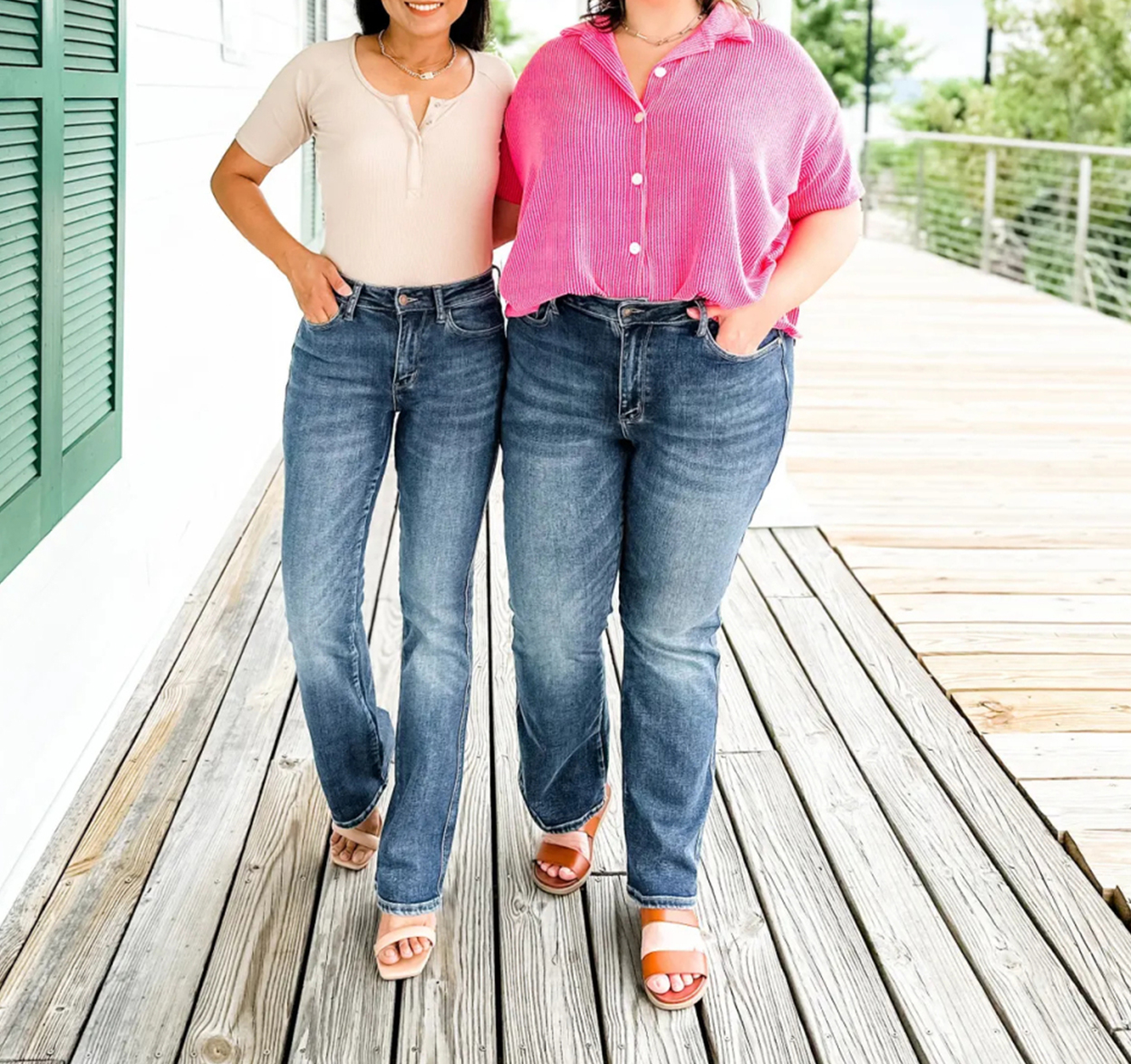 Tummy Control Bootcut Jeans (Buy 2 Free Shipping)-boocean.com