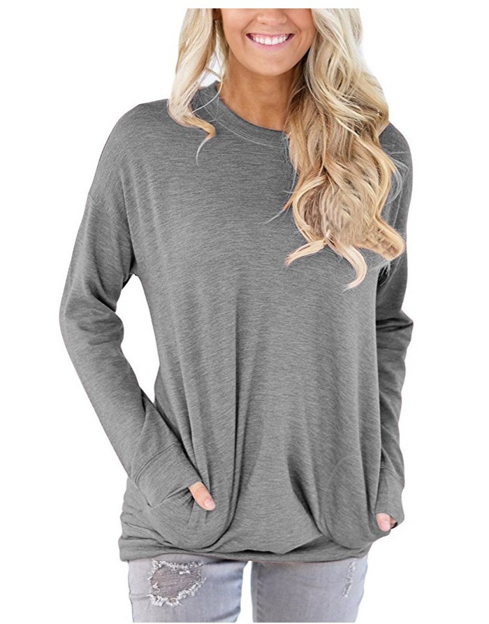 Solid Color Bat Long Sleeve T-Shirt(Buy 2 Free Shipping)