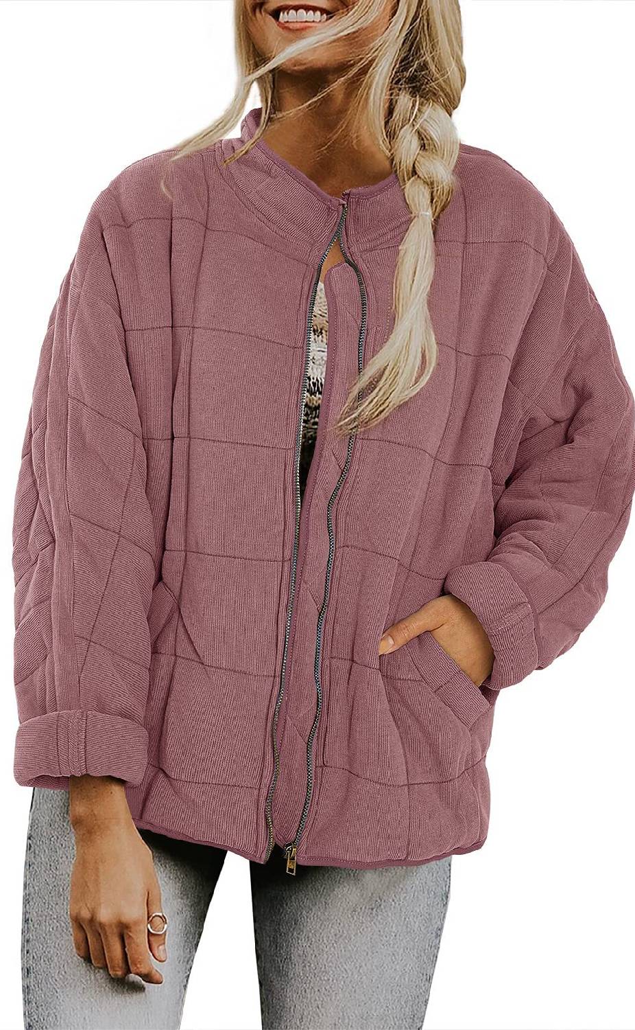 Seamed Loose Knitted Jacket (Buy 2 Free Shipping)