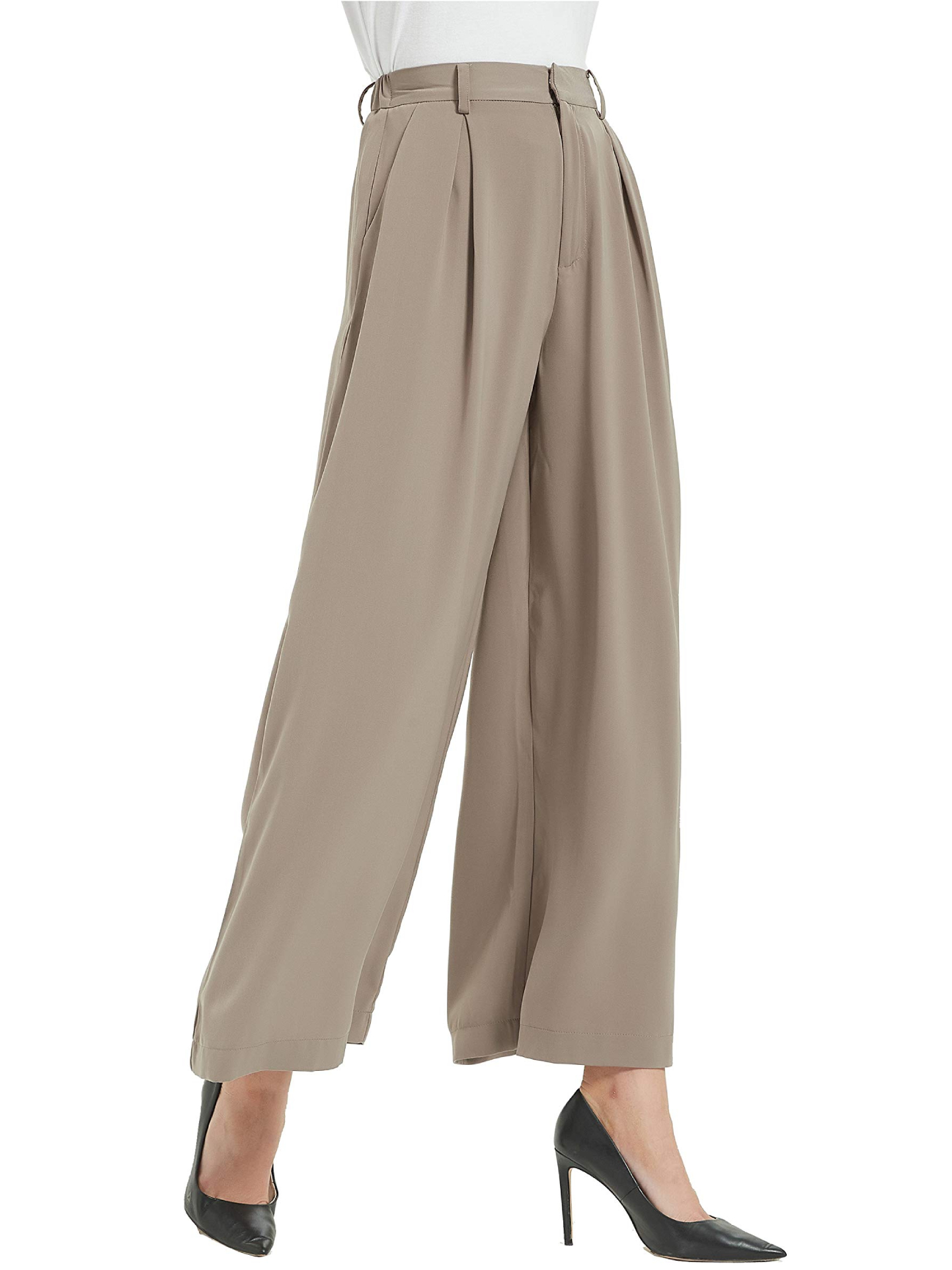 2024 Women’s High Waist Casual Wide Leg Pants(Buy 2 Free Shipping)