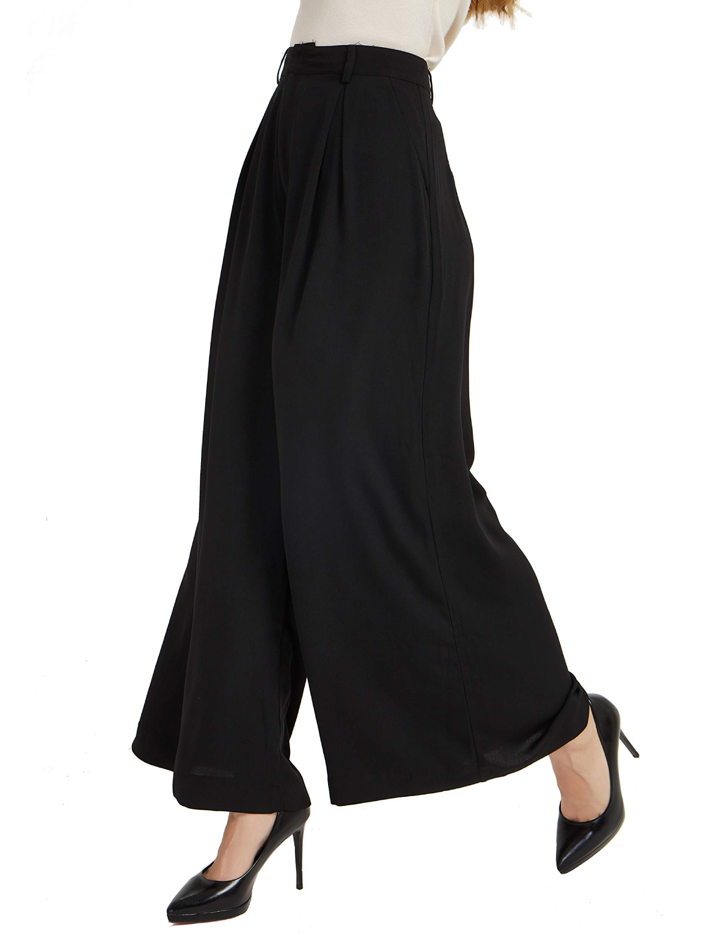 2024 Women’s High Waist Casual Wide Leg Pants(Buy 2 Free Shipping)