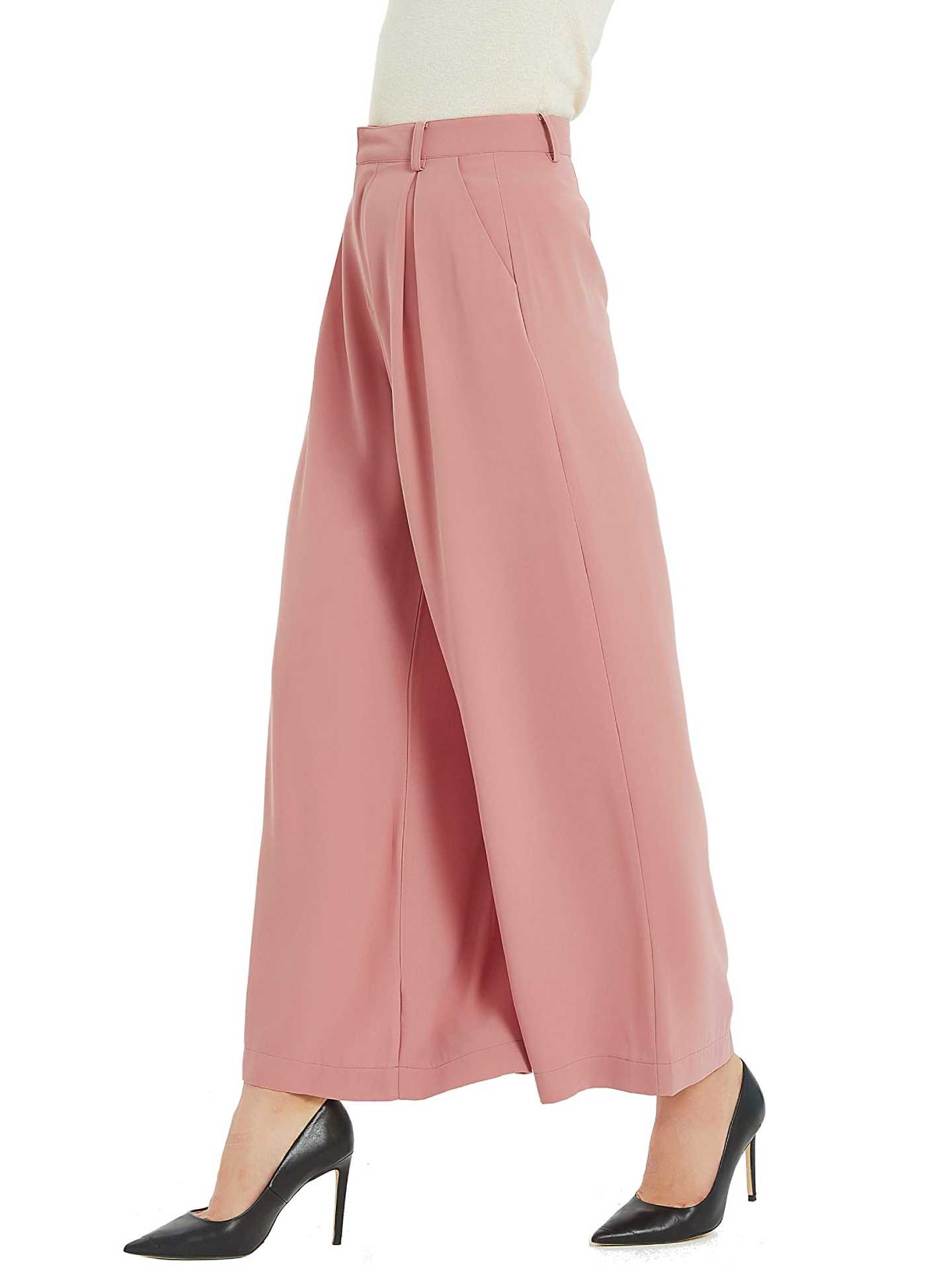 2024 Women’s High Waist Casual Wide Leg Pants(Buy 2 Free Shipping)