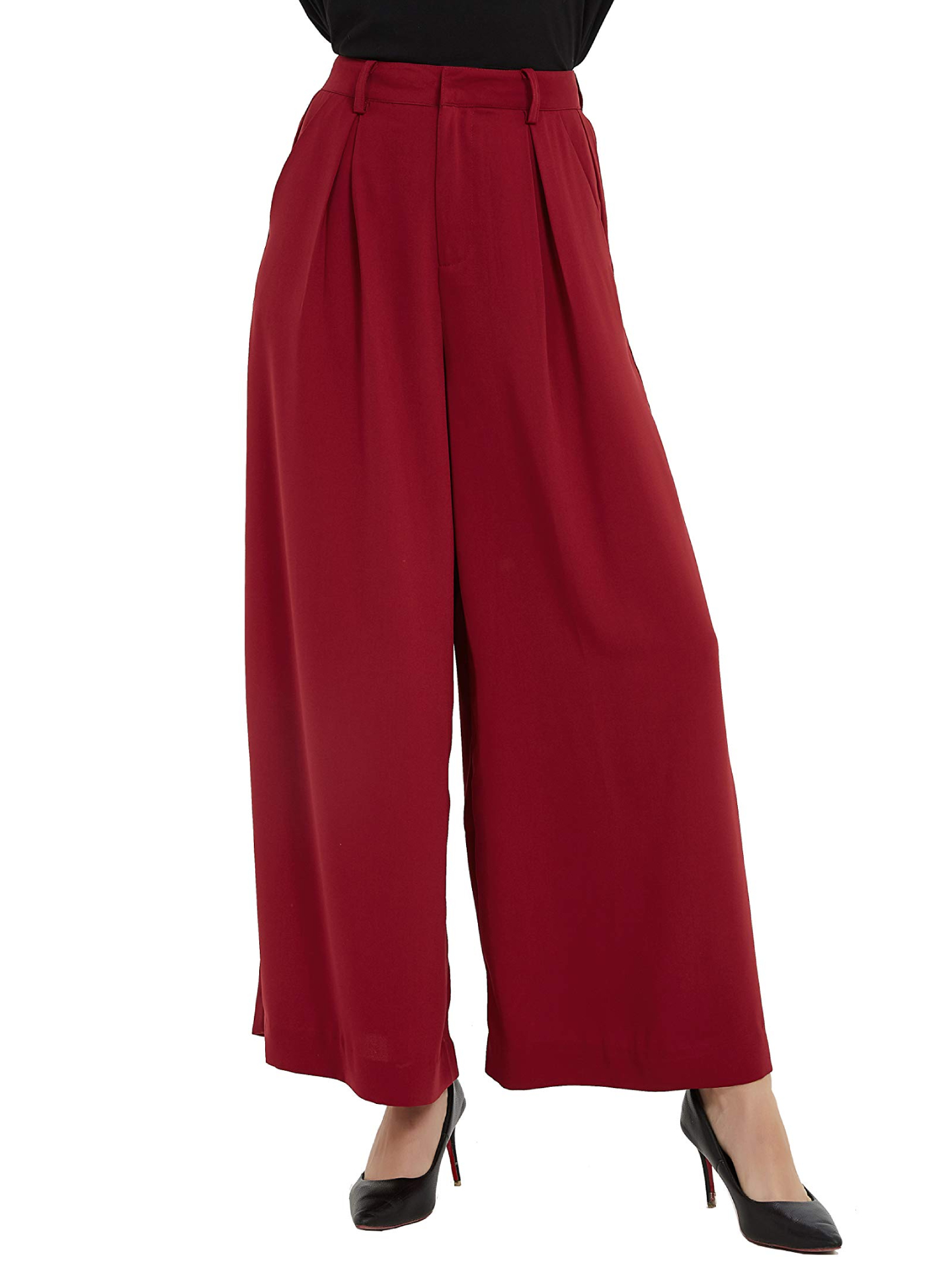 2024 Women’s High Waist Casual Wide Leg Pants(Buy 2 Free Shipping)