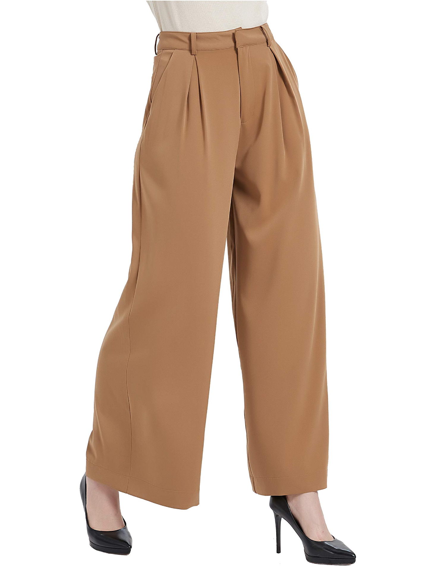 2024 Women’s High Waist Casual Wide Leg Pants(Buy 2 Free Shipping)