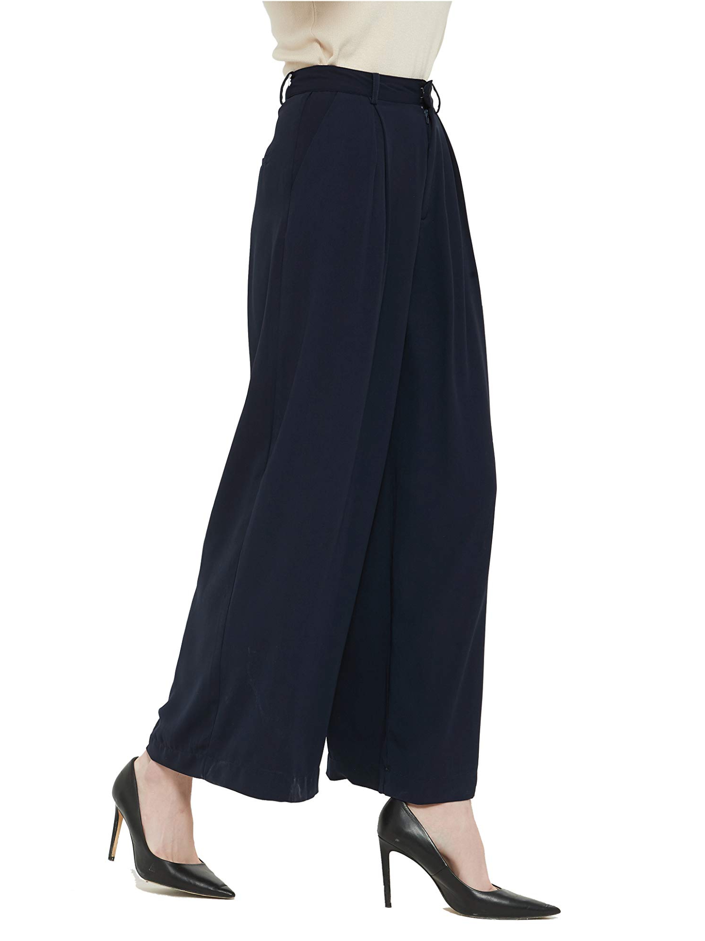 2024 Women’s High Waist Casual Wide Leg Pants(Buy 2 Free Shipping)