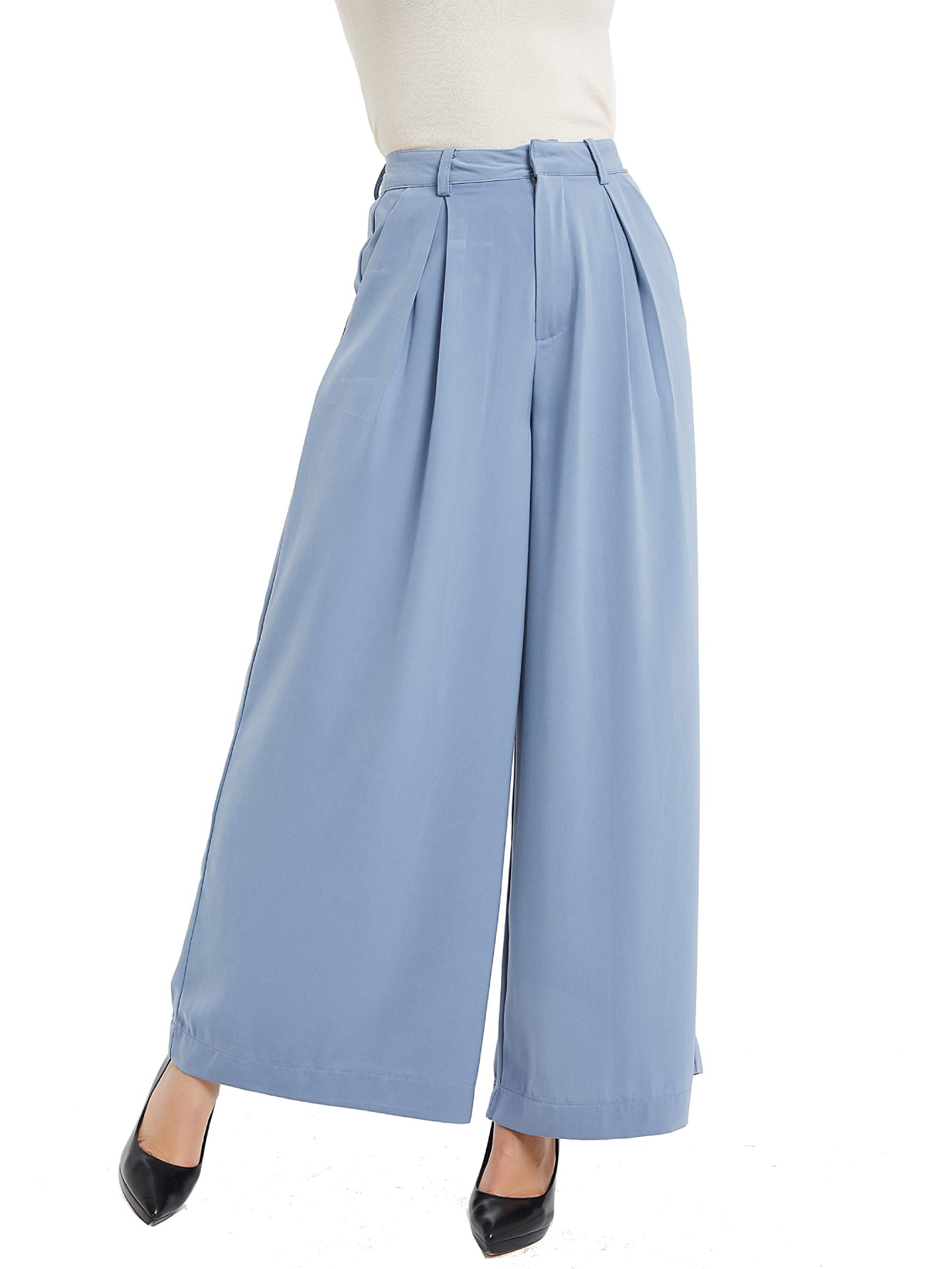 2024 Women’s High Waist Casual Wide Leg Pants(Buy 2 Free Shipping)