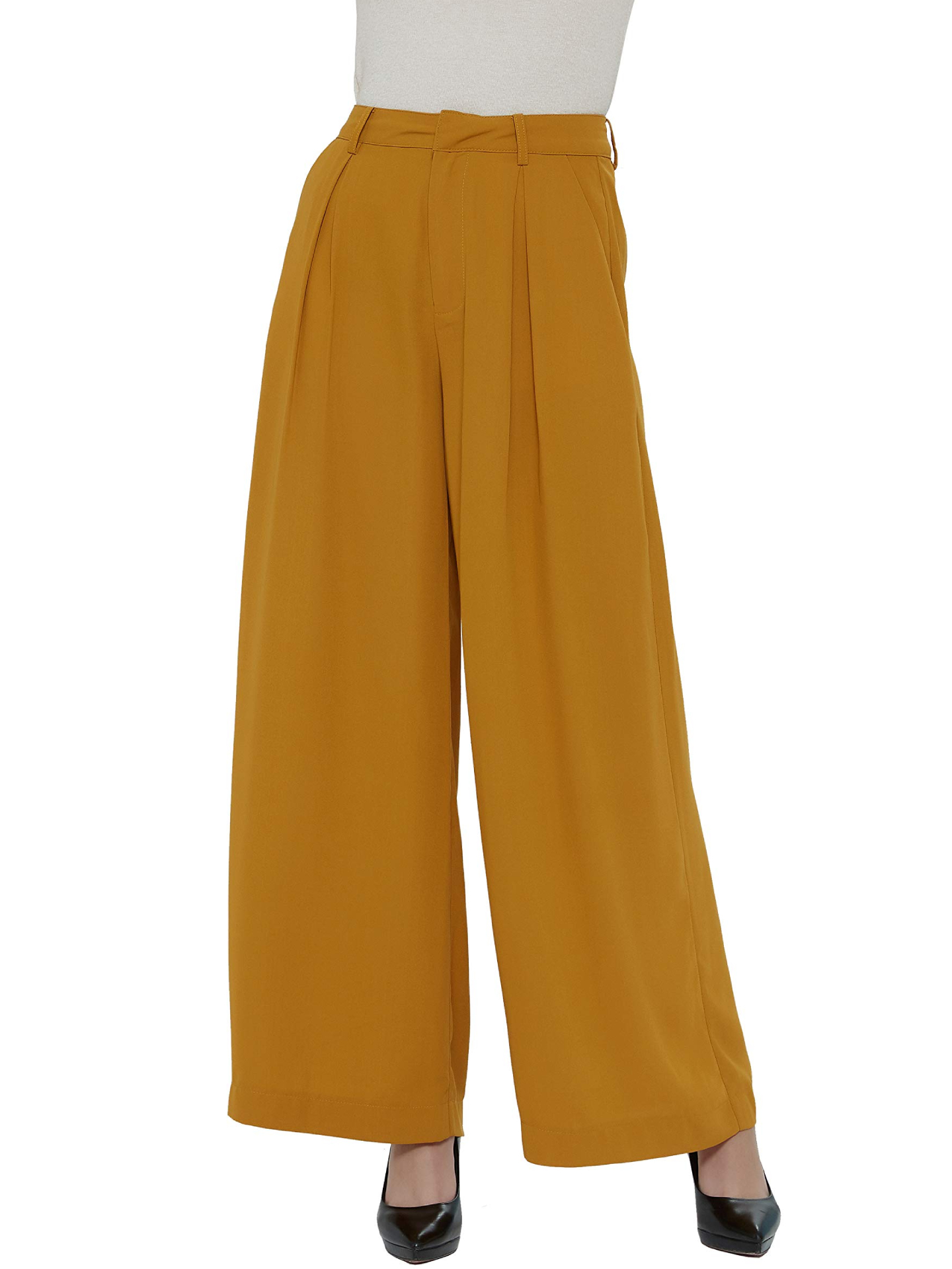 2024 Women’s High Waist Casual Wide Leg Pants(Buy 2 Free Shipping)