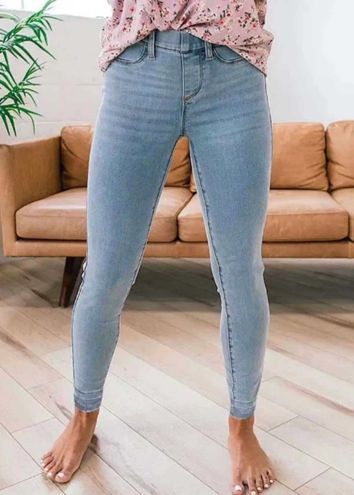 Hot Sale🔥🔥Tummy Control Pull On Skinny Jeans(Buy 2 Free Shipping)