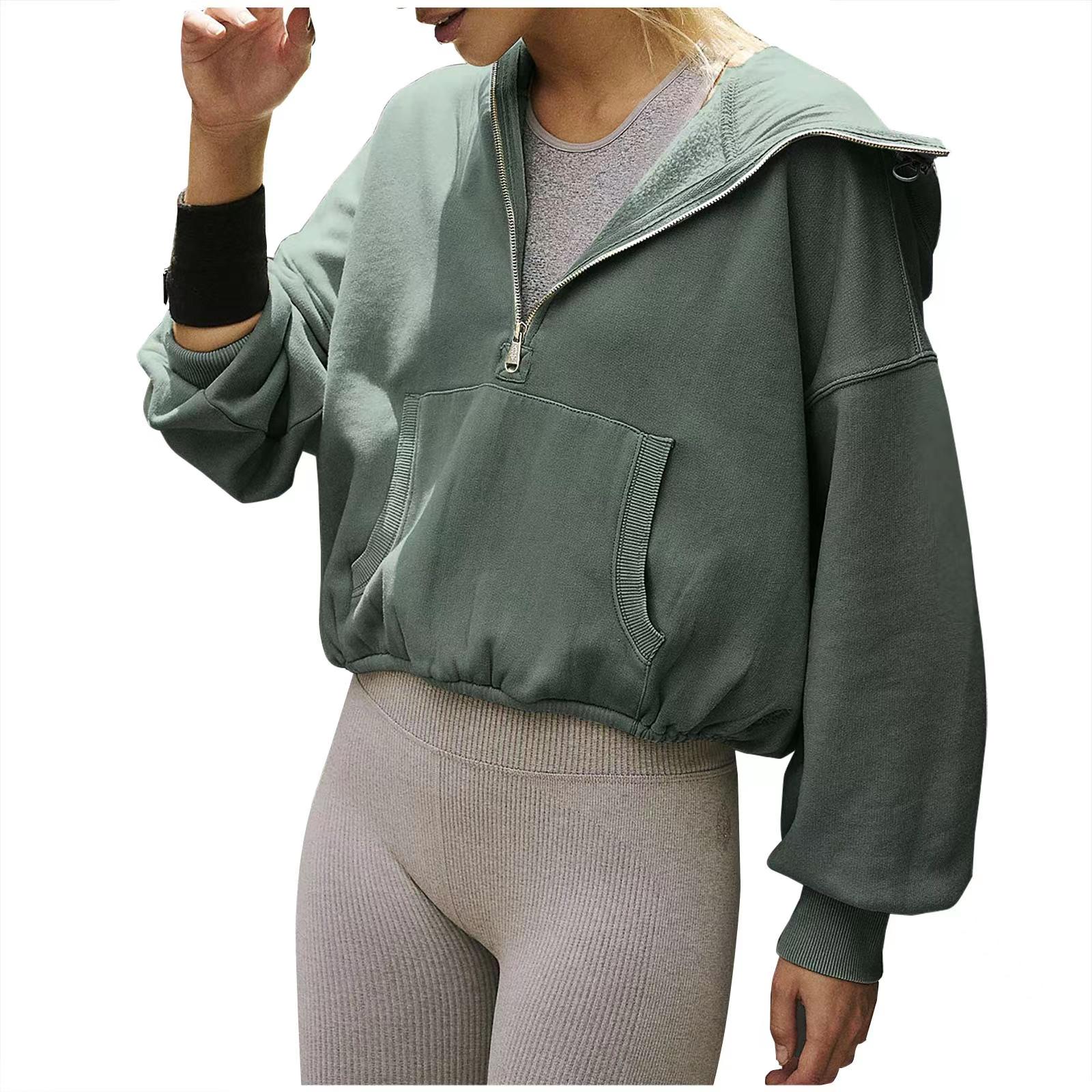 New Hooded Zipper Sweatshirt Top（BUY 2 FREE SHIPPING）