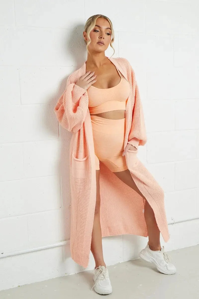 Colorful Knitted Pocket Cardigan (Buy 2 Free Shipping)