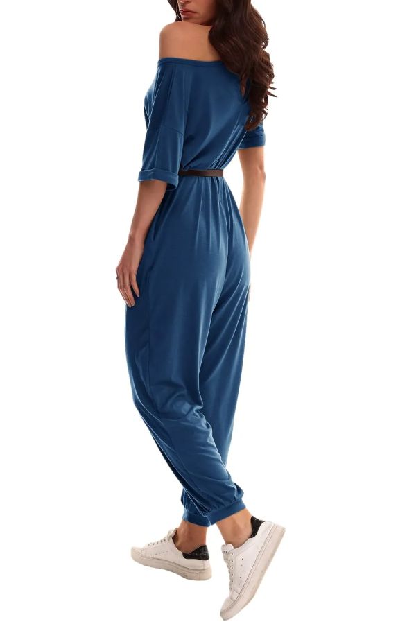 Women's solid color ultra-loose jumpsuit overalls(BUY 2 FREE SHIPPING)