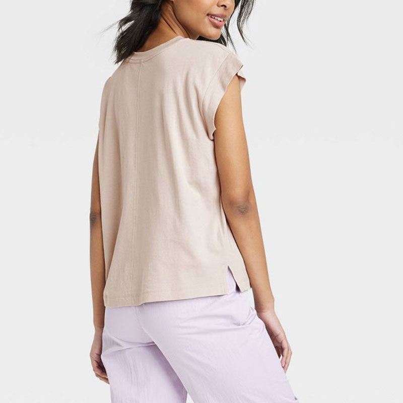 Cap Sleeve T-Shirt Summer Loose Tunic Tank Top