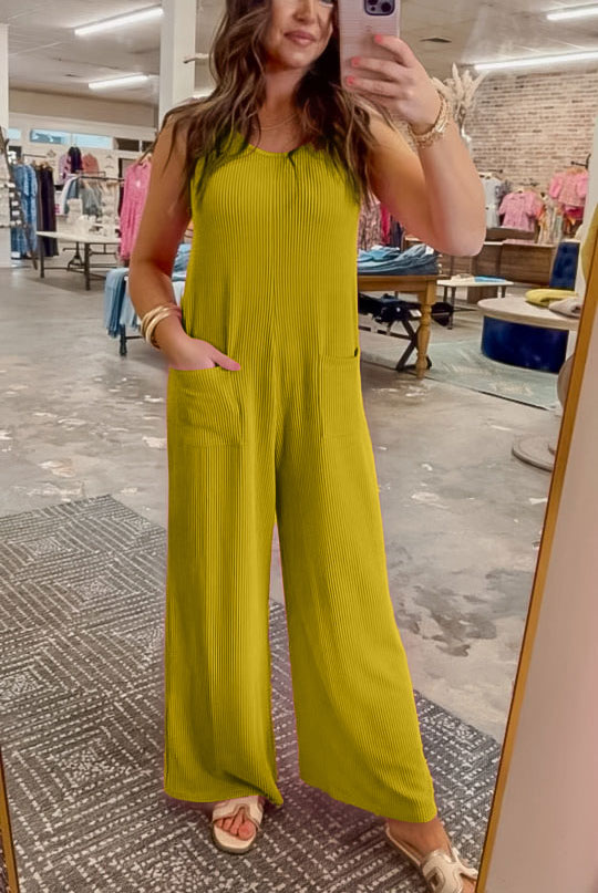2024 Women's Ribbed Jumpsuit (Buy 2 Free Shipping)