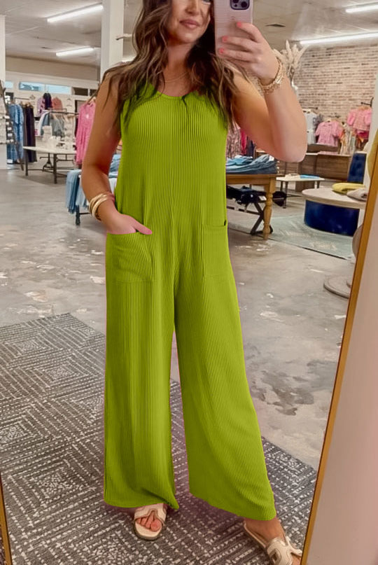 2024 Women's Ribbed Jumpsuit (Buy 2 Free Shipping)