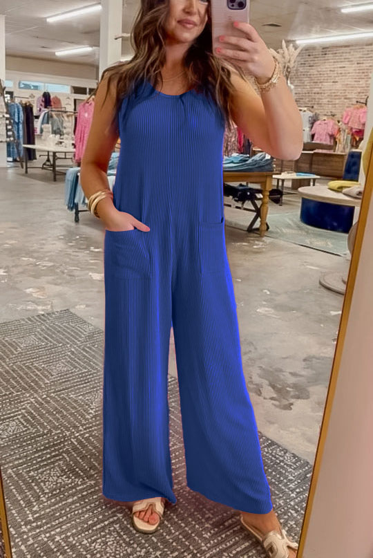 2024 Women's Ribbed Jumpsuit (Buy 2 Free Shipping)