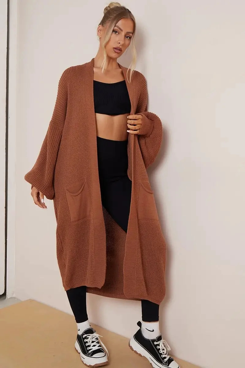 Colorful Knitted Pocket Cardigan (Buy 2 Free Shipping)