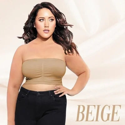 Full Support Seamless Bandeau Bra 